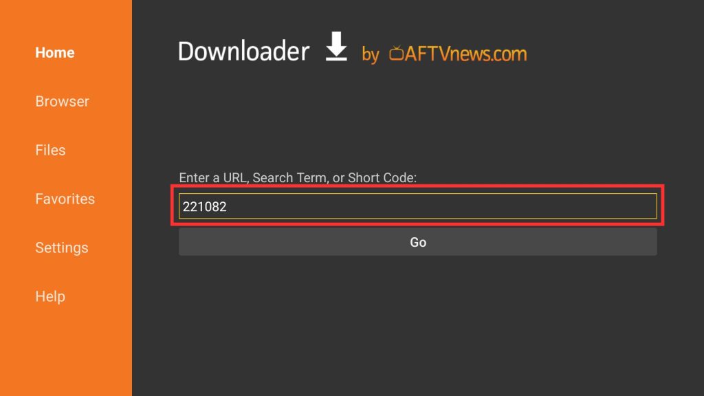 download code tv app